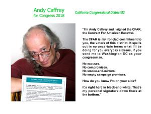 Andy Caffrey I Signed The CFAR 1