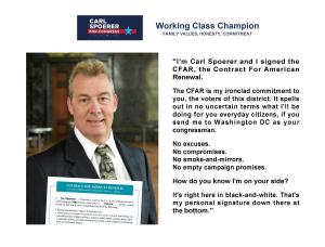 Carl Spoerer I Signed The CFAR 