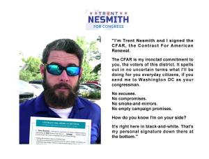 Trent Nesmith I Signed The CFAR 